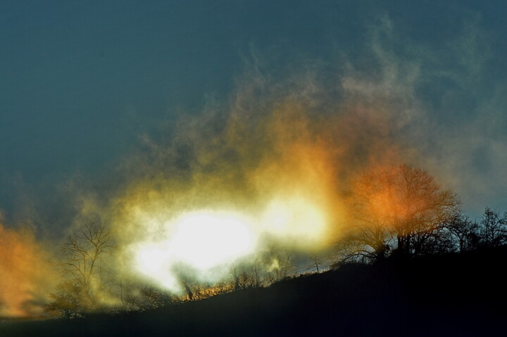 Fotografie getiteld "sunrise" door Aquartistiq, Origineel Kunstwerk, Digitale fotografie