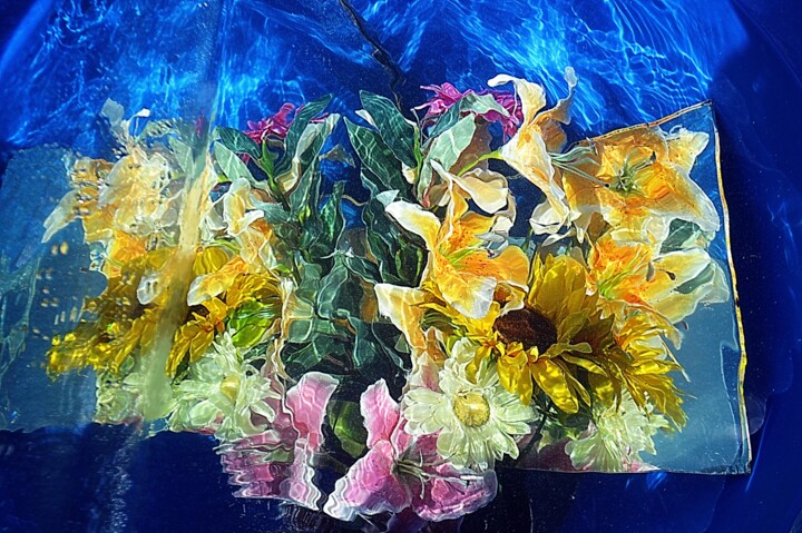 Photographie intitulée "bouquet varié" par Aquartistiq, Œuvre d'art originale, Photographie numérique