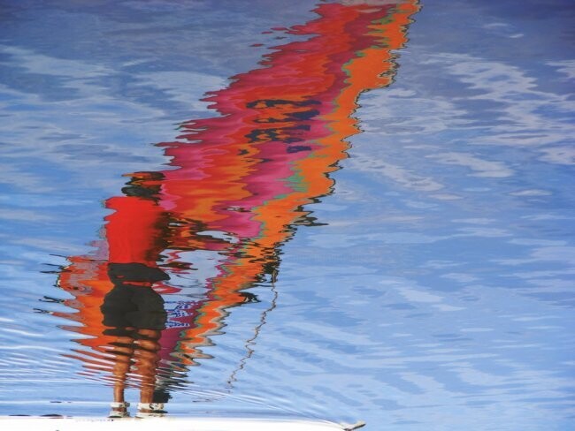 Photography titled "reflet sportif" by Aquartistiq, Original Artwork, Digital Photography