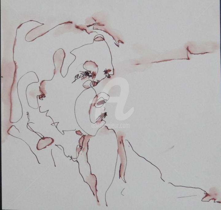 Drawing titled "Max" by Ara Bohcali, Original Artwork