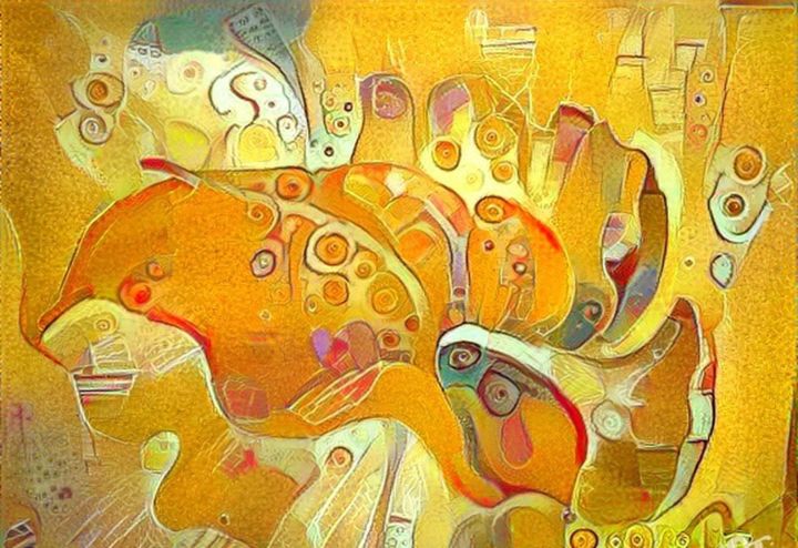 Цифровое искусство под названием "Цвет любви" - Татьяна Арап, Подлинное произведение искусства, Цифровая живопись