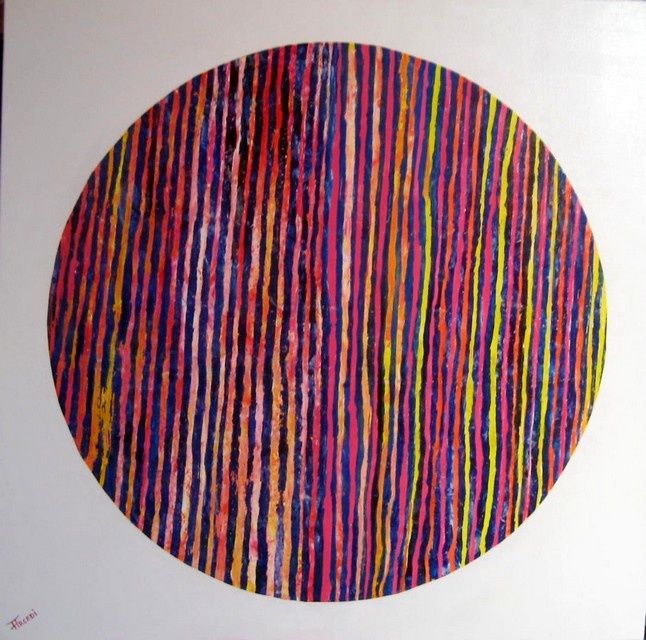 Painting titled "Sans Titre AD 16" by Dominique Arcadipane (ARCADI), Original Artwork