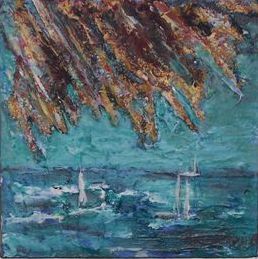 Peinture intitulée "Tempête" par Marie-Noëlle Archambault, Œuvre d'art originale,