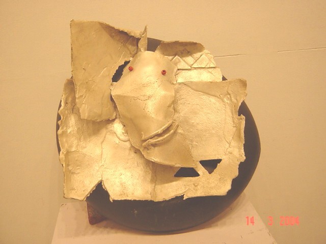 Sculpture intitulée "ganesh" par Archana Sharma, Œuvre d'art originale