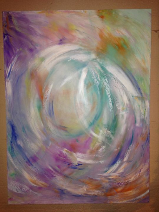 Painting titled "What Ever" by Raffaele Benincasa, Original Art, Oil