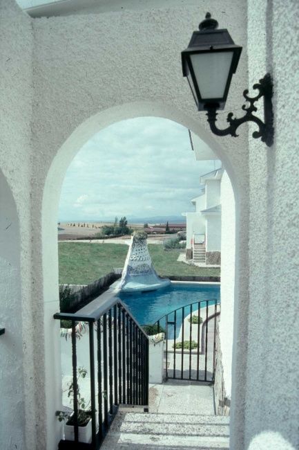 PISCINA SANCHEZ, BRUNETE, 1991, MADRID.(foto 1) - Design ©1991 by José María Rubio Anaya -