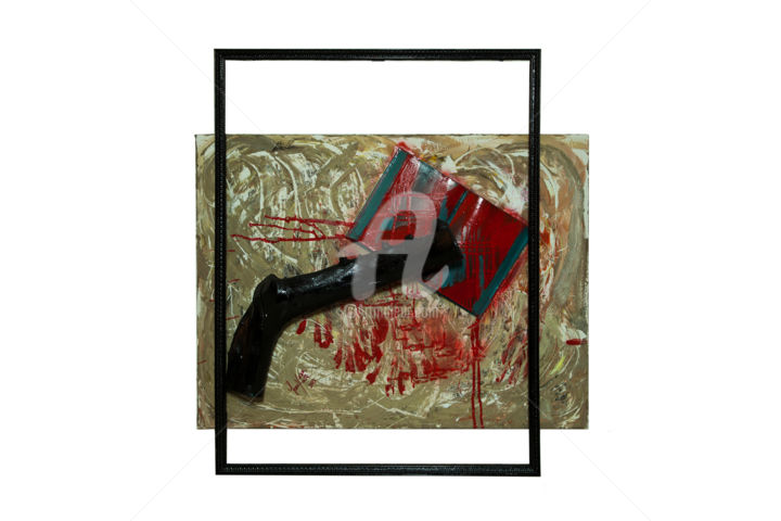 Painting titled "la-morte-della-cult…" by Francesca Costa, Original Artwork, Acrylic