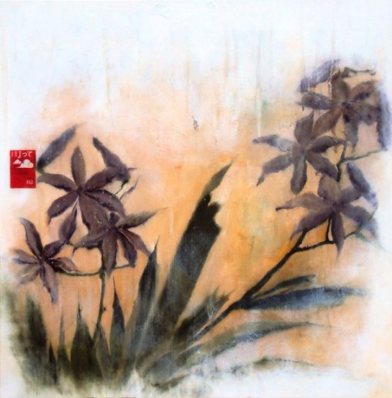 Peinture intitulée "bientôt l'hiver" par ardouindumazet, Œuvre d'art originale, Huile