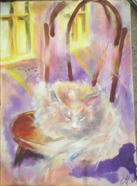Рисунок под названием "Венский стул" - Ольга Мочалова, Подлинное произведение искусства, Другой