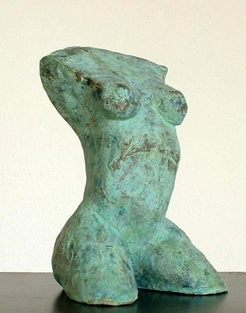 Escultura intitulada "torso1" por Arlindo Arez, Obras de arte originais