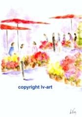 provence - Painting ©2003 by Lv-Artiste.Peintre Lvartistepeintre -