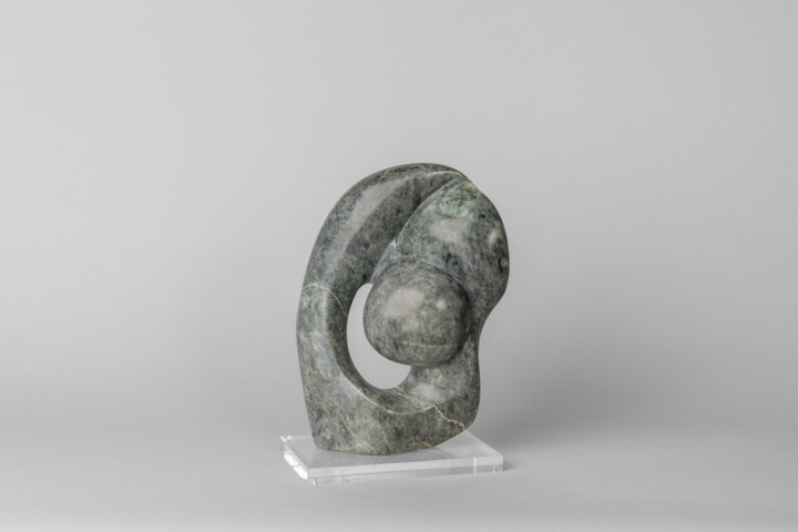 Escultura intitulada "Alma" por Ariane Crovisier, Obras de arte originais, Pedra