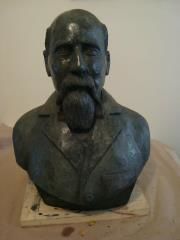 Sculptuur getiteld "Busto" door Ariel Maciel, Origineel Kunstwerk