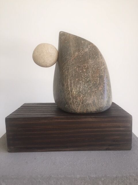 雕塑 标题为“Eruption” 由Arjan De Ruiter, 原创艺术品, 石