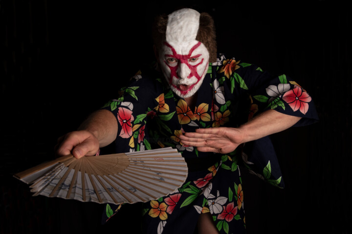 Photography titled "Kabuki" by Arkadiusz Gepchard, Original Artwork, Digital Photography