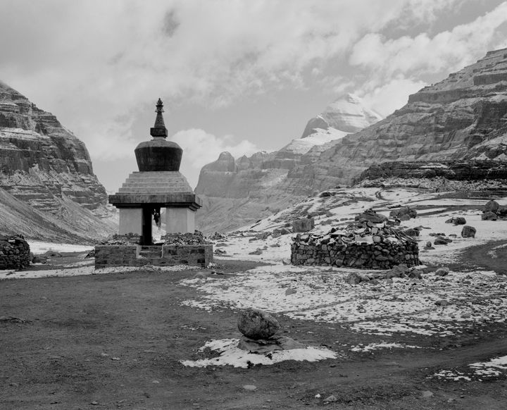 Fotografia intitolato "Tibet. Way to Kaila…" da Arkady Gude, Opera d'arte originale