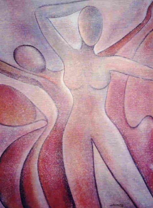 Peinture intitulée "Flight" par Arlene Magloire, Œuvre d'art originale,