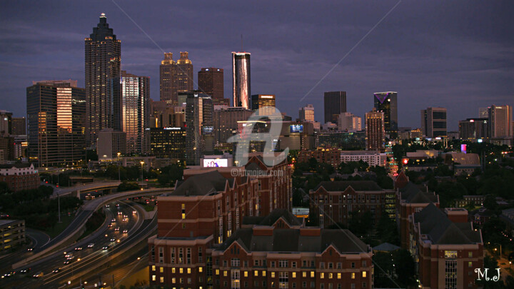 Photography titled "Atlanta  American c…" by Armajay, Original Artwork, Digital Photography