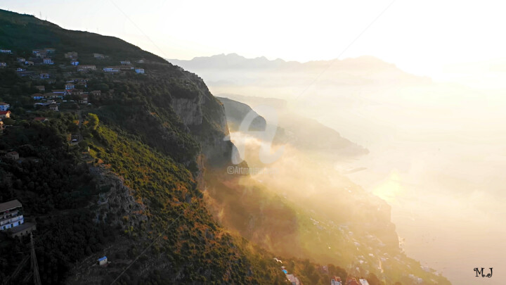 Photography titled "The Amalfi Coast in…" by Armajay, Original Artwork, Digital Photography