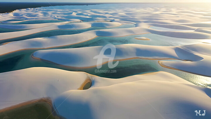 Photography titled "Lençóis Maranhenses…" by Armajay, Original Artwork, Digital Photography