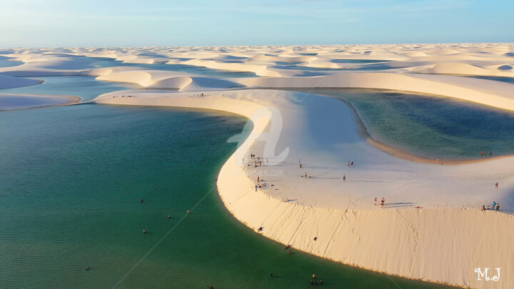 Photography titled "Lençóis Maranhenses…" by Armajay, Original Artwork, Digital Photography