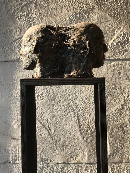 Skulptur,  51,2x19,7 in 