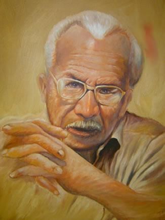 Painting titled "Jose" by Armando Valdez, Original Art,