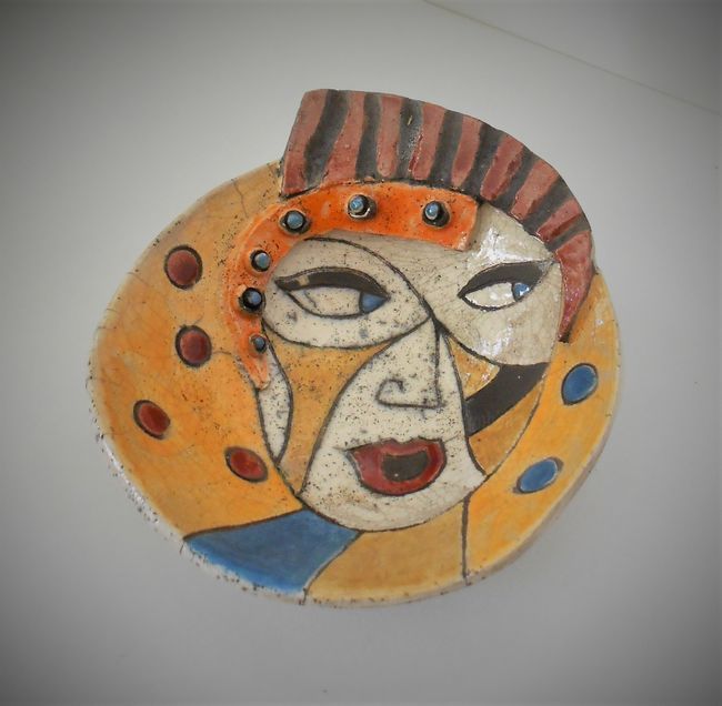 Design intitulée "coupelle femme diam…" par Armelle Colombier, Œuvre d'art originale, Art de la table