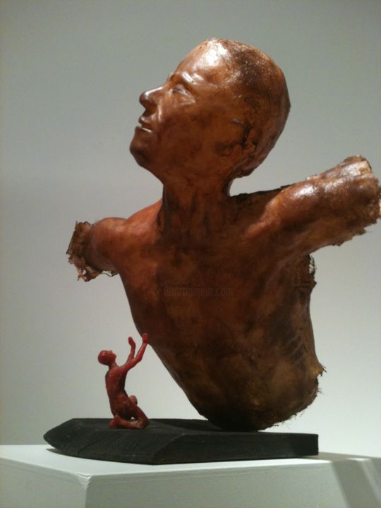 Sculpture intitulée "small things can sa…" par Armelle Pindon, Œuvre d'art originale, Autre