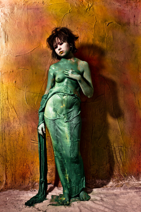 Photography titled "Swamp Witch - Nasci…" by Armen Manukyan-Burovtsov (Armmenart), Original Artwork, Manipulated Photography