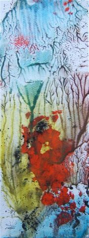 Peinture intitulée "DSCF5046.JPG" par Arnaud Thévenin, Œuvre d'art originale, Gouache
