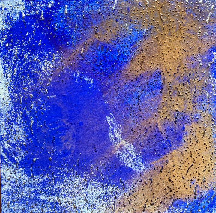 Peinture intitulée "rayon" par El Rato, Œuvre d'art originale, Acrylique