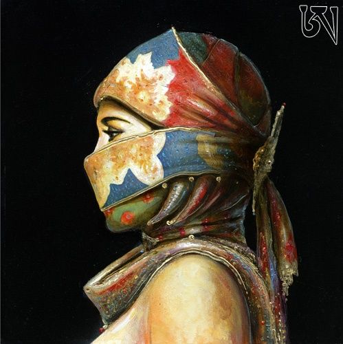 Painting titled "Tuareg VI" by R.P. Stone, Original Artwork