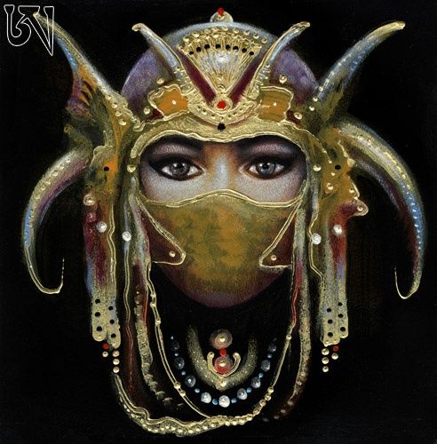 Картина под названием "Come una maschera" - R.P. Stone, Подлинное произведение искусства