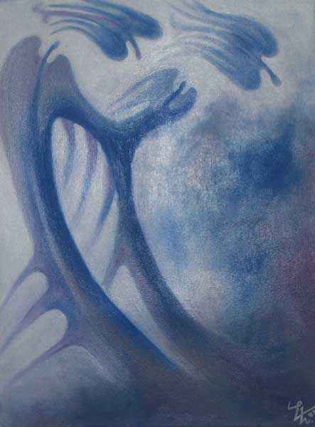 Картина под названием "The Dream" - Ars-Sophia, Подлинное произведение искусства, Масло