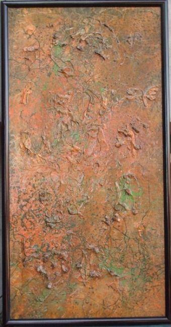 Painting titled "Life on Mars" by Matthew Tubbesing, Original Artwork, Oil