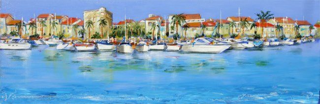 Painting titled "Dan - Bandol - Pano…" by Dan, Original Artwork