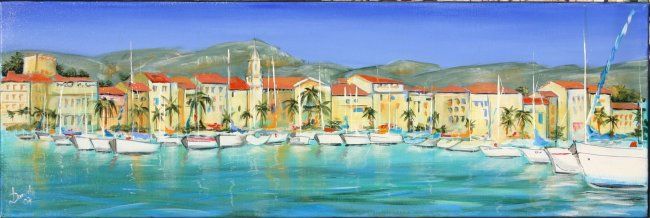 Painting titled "Dan - Sanary - Pano…" by Dan, Original Artwork