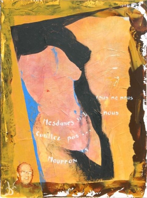 Peinture intitulée "Dan - Si vous ne no…" par Dan, Œuvre d'art originale