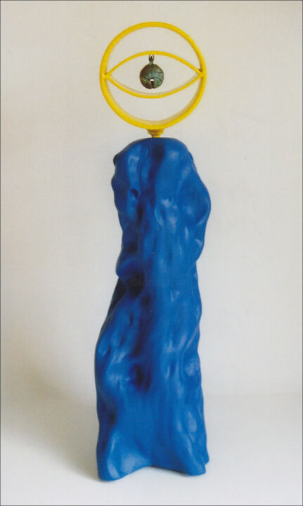 Sculpture intitulée "Polyphenos" par Jana Linn, Œuvre d'art originale, Bois