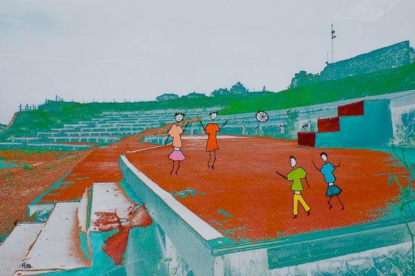 Arts numériques intitulée "Le volley ball" par Mika, Œuvre d'art originale