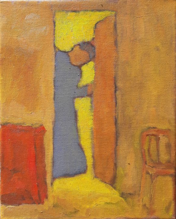 Painting titled "Light and Colors" by Irina Žagata, Original Art, Oil