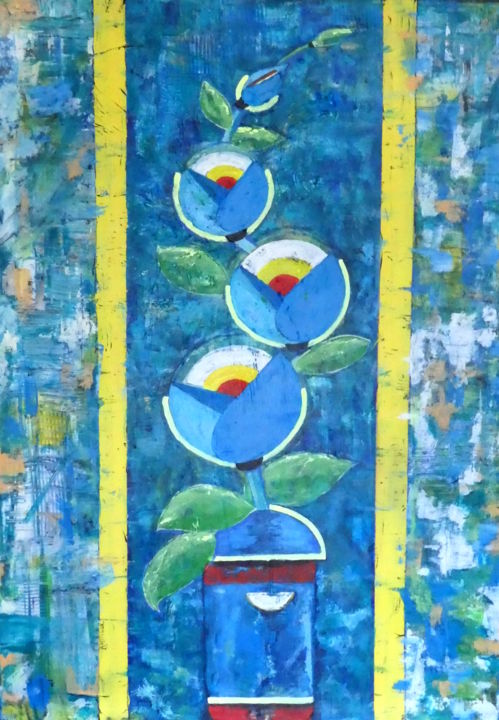 Flowers Fantasy Painting By Urs Artmajeur