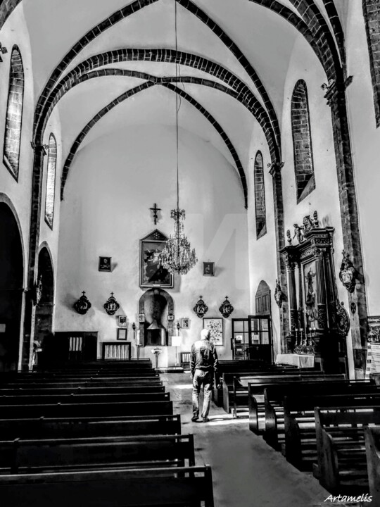 Photographie intitulée "DANS LE SILENCE D'U…" par Artamelis, Œuvre d'art originale, Photographie numérique