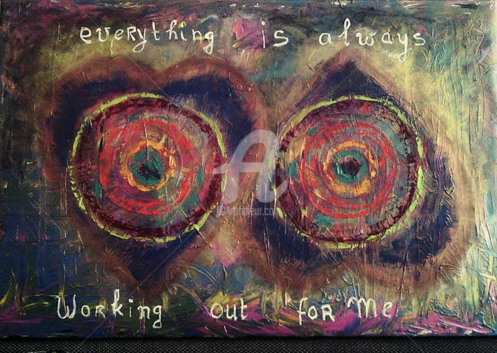绘画 标题为“Everything is alway…” 由Malka, 原创艺术品, 丙烯