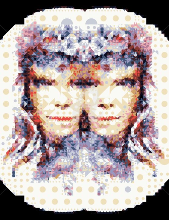 Digital Arts titled "mosaic-mosaic6.jpg" by Isabelle Cussat (Artassuc), Original Artwork