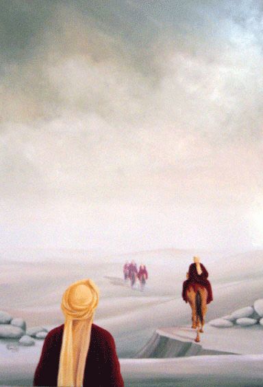 Peinture intitulée "TOUAREG 4" par Christian Geai, Œuvre d'art originale