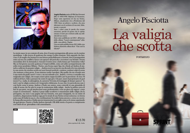 Arte digitale intitolato "LA VALIGIA CHE SCOT…" da Angelo Pisciotta, Opera d'arte originale, Pittura digitale