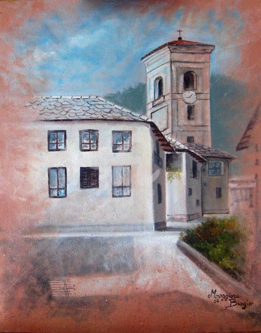 Painting titled "SCORCIO DI MARTIGNA…" by Artebiagio, Original Artwork
