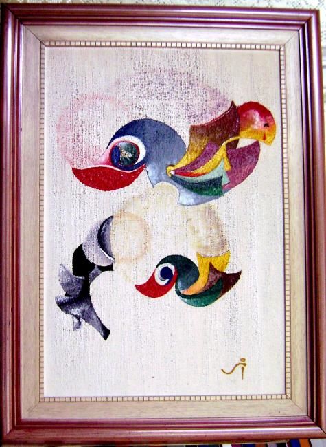 Painting titled "BOLEA." by La Mandala.Julio Alberto Schipilov, Original Artwork